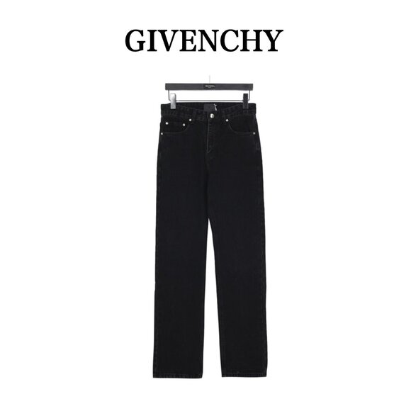 Givenchy Four-Pattern Embroidered Jeans M - Picture 1 of 9